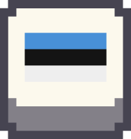 pixel_flag_ee emote for Discord