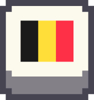 pixel_flag_be emote for Discord