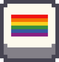 pixel_flag_rainbow_pride emote for Discord