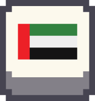 pixel_flag_ae emote for Discord