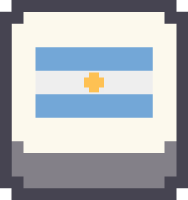 pixel_flag_ar emote for Discord