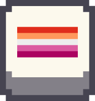 pixel_flag_lesbian emote for Discord