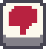 pixel_hand_dislike_right emote for Discord