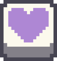 pixel_heart_purple emote for Discord