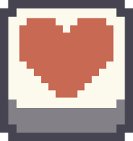 pixel_heart_brown emote for Discord
