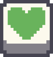 pixel_heart_green emote for Discord