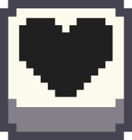 pixel_heart_black emote for Discord