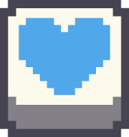 pixel_heart_blue emote for Discord