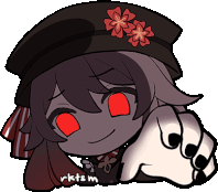 Hutao_grab emote for Discord
