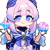 Kokomi_flex emote for Discord