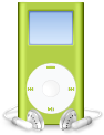 ipod_green emote for Discord
