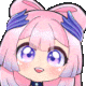 kokomi_mwua emote for Discord
