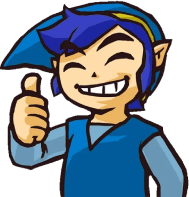 LinkThumbsupBlue emote for Discord