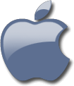 apple_blue emote for Discord