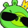 TheRock_KingPig emote for Discord