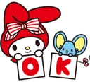 MyMelodyOK emote for Discord