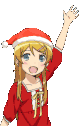 ChristmasKirinoWave emote for Discord