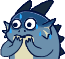 Dracthyr_Nervous_Animated emote for Discord