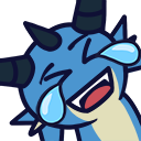 Dracthyr_CryLaugh emote for Discord