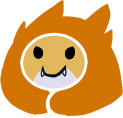 Dracthyr_Comfy_Orange emote for Discord