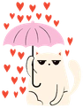 NoLoveCat emote for Discord