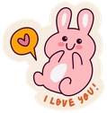 ILoveYouBunny emote for Discord