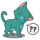 CatQuestionMarks emote for Discord