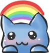 RainbowCat emote for Discord