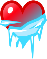 icyColdHeart emote for Discord
