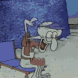 squidwardlaugh emote for Discord