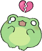 ff_heartbroken_frog emote for Discord