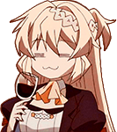 azusa_wine emote for Discord