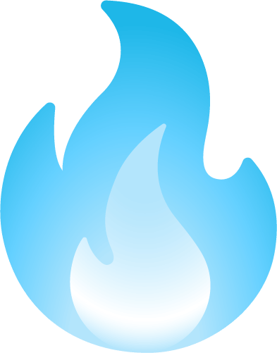 LightBlue_Fire emote for Discord