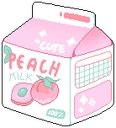 PeachMilk emote for Discord