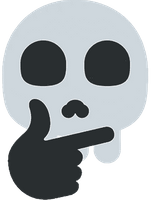 skull_think emote for Discord