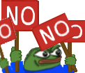PepeAngryNo emote for Discord