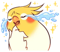 birbcrying2 emote for Discord