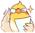 birbshine emote for Discord