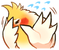 birbembarrassed3 emote for Discord