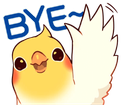 birbbye emote for Discord
