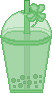 CloverBoba emote for Discord