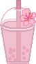 CherryBlossomBoba emote for Discord