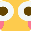 BigFlooshed emote for Discord