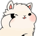 llamawink emote for Discord