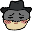 Erik_masked_sad_POTO emote for Discord
