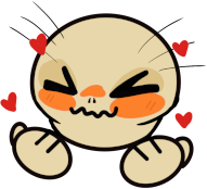 Erik_excited_hearts_POTO emote for Discord