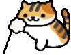 neko_playing emote for Discord