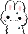 bunny_scared emote for Discord