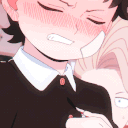 damian_blush emote for Discord