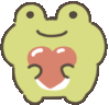 frog_heart emote for Discord